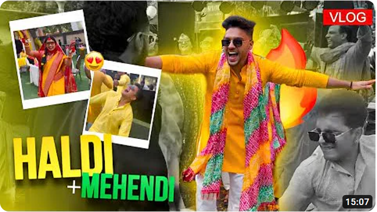 Haldi + Mehndi Function / Most Awaited Vlog